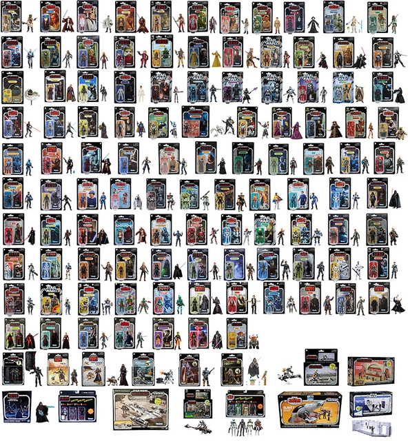 Star Wars HASBRO The Vintage Collection TVC 115 Action Figure 3" 3/4 Nuove Misb