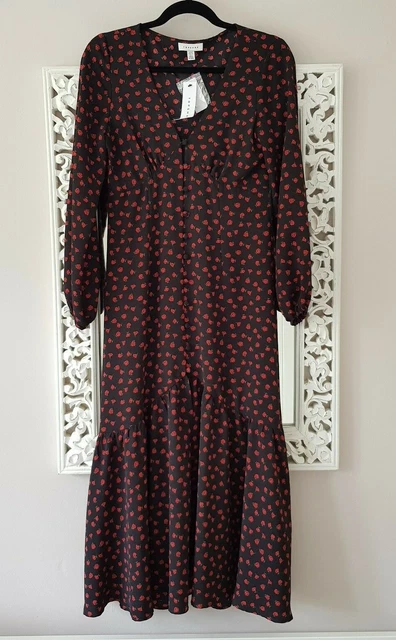 topshop rose midi dress Topshop