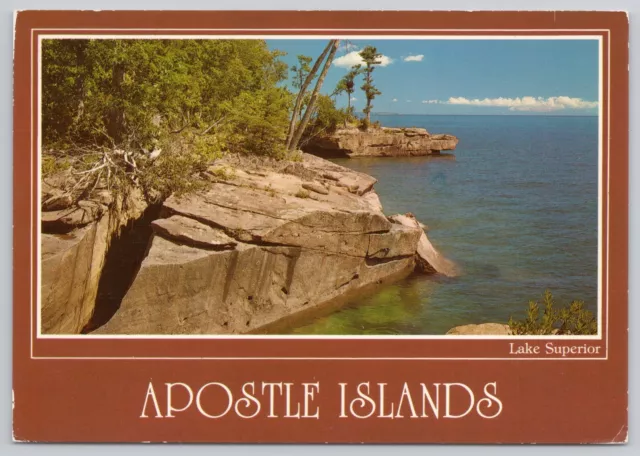 Bayfield Wisconsin, Apostle Islands, Lake Superior, Vintage Postcard