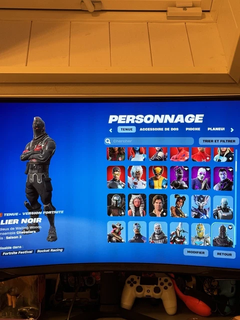 Compte Fortnite Rare - Créé Depuis La Saison Du Chevalier Noir (2017) - Multiplateforme