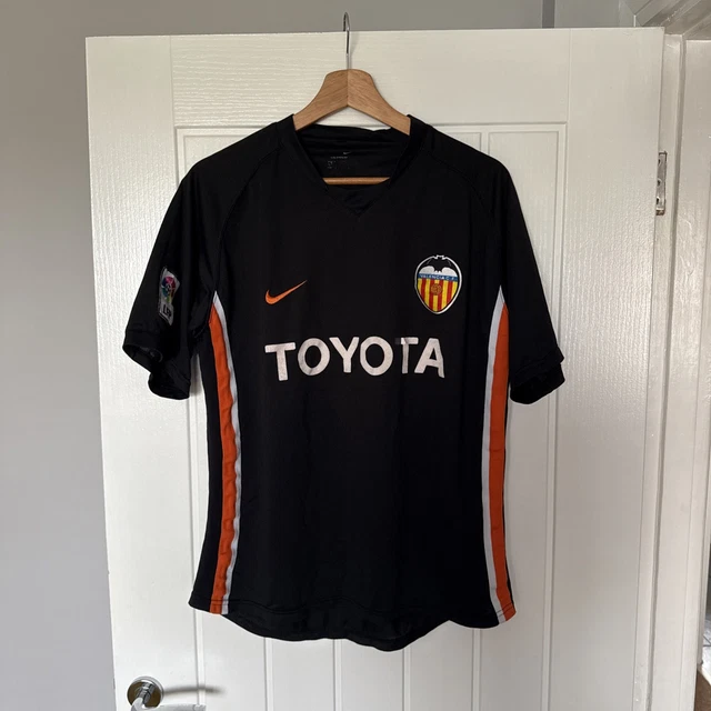 06-07 Valencia C.F. ユニ　アウェイblack NIKE L 06-07 Valencia C.F. ユニ アウェイblack NIKE L - メルカリ