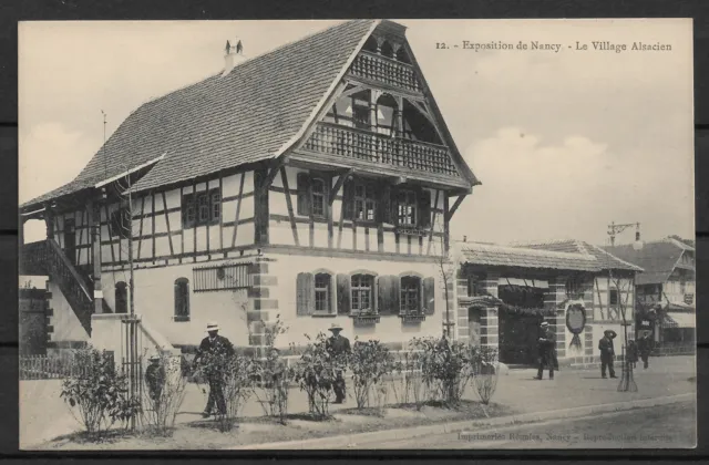 Postcard Nancy Meurthe et Moselle, Exposition 1909, Le Village Alsacien, 12