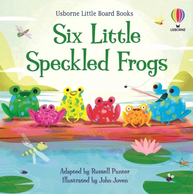 Russell Punter - Six Little Speckled Frogs - New Board book - J245z