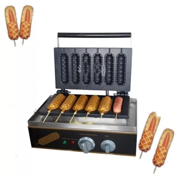 Sausage Corn Hot Dog Machine FY-119 Crispy Machine For Six Grid 110V New Y iz