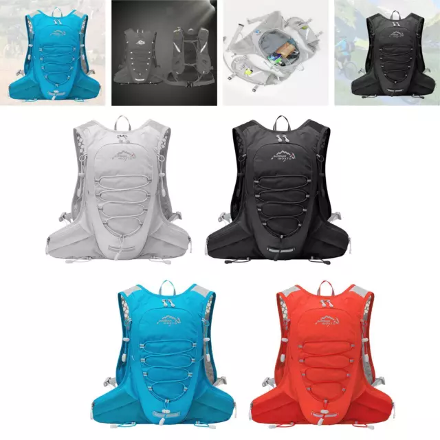 Hydration Pack Multifunctional Adjustable 12L Hydration Backpack Hiking Backpack