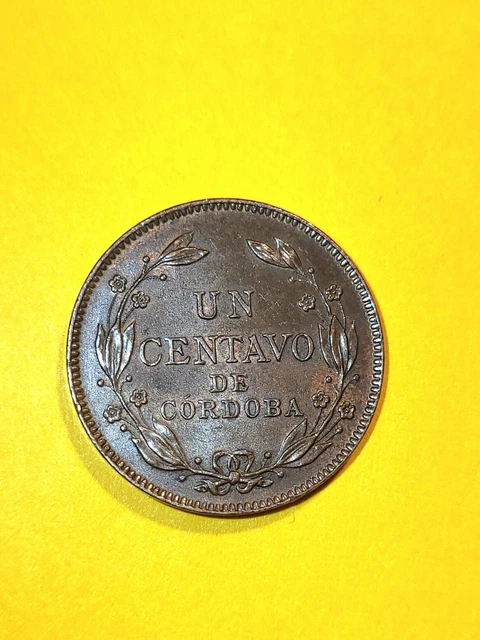 1916 Nicaragua 1 Centavo KM11 High Grade