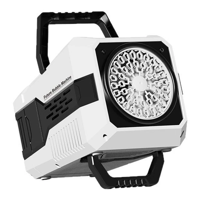 Machine à Bulles VStoy Avec Télécommande – 6 LED, 120 000 Bulles/Min, Boîtier Métal Et 1000 Ml De Liquide Inclus ! Idéale Pour Fêtes Et Mariages