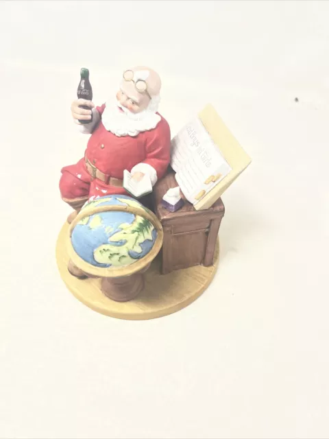 COCA-COLA Royal Orleans CLASSIC SANTA CLAUS 1983 Christmas Figurine Ltd Ed  NIB 2