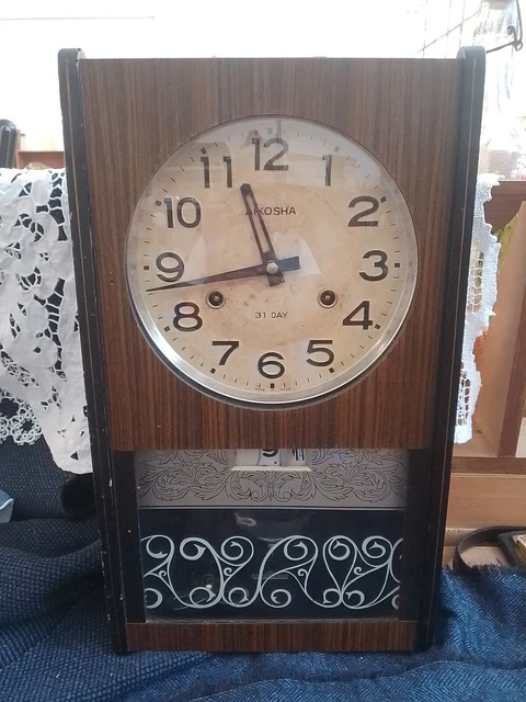 Orologio Muro Pendolo Aikosha Con Datario Mensile