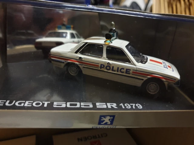 Peugeot 505 Jet-car Norev 1/43 - Couleur Rare - Miniature De Collection