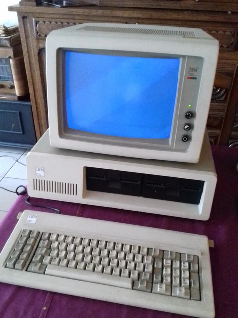 Ecran cathodique origine IBM - model 5153 002 ( couleur )