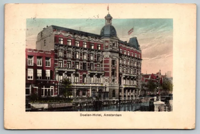 Doelen-Hotel  Amsterdam  Netherland    Postcard