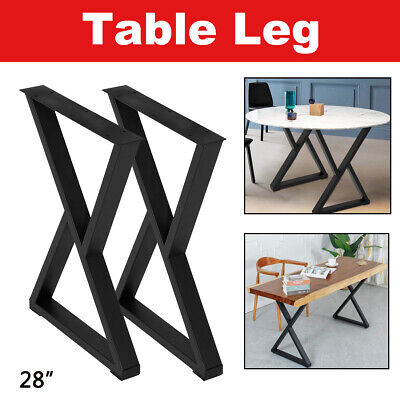 28" Cast Iron Metal Table Legs Coffee Table Legs Desk Legs Furniture Bench Legs