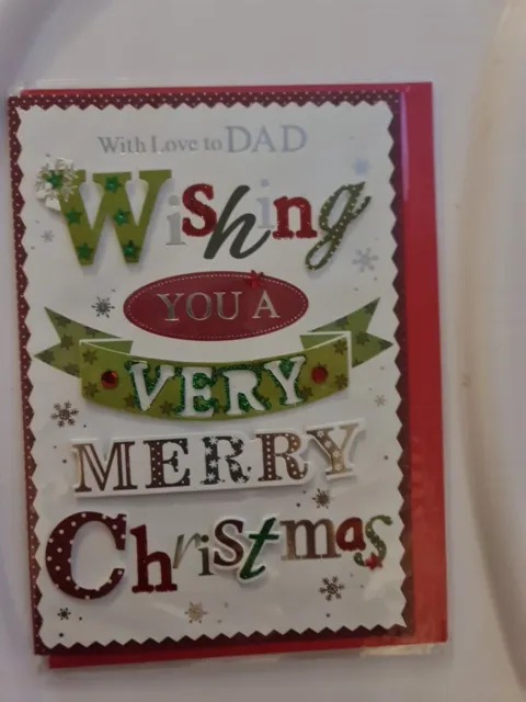 dad Christmas card