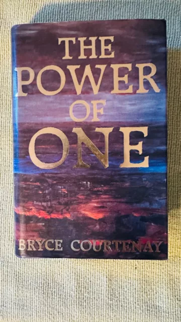 Bryce Courtenay THE POWER OF ONE HCDJ First edition  1989