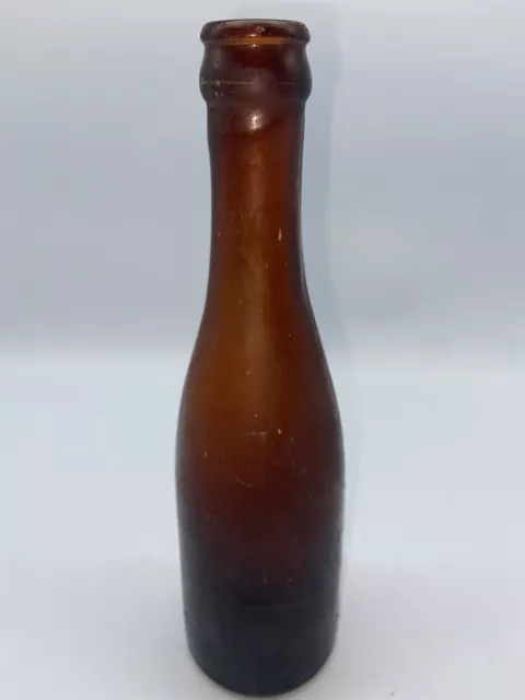 Antique Red Raveen Brewery Company Beer Bottle