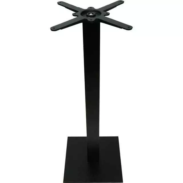 New Bar Table Legs 1100mm Square Pedestal Cast Iron Commercial Furniture Base 2