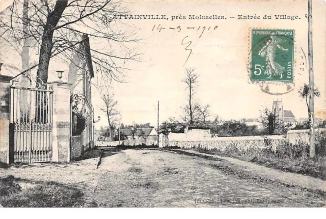 95 - n°111788 - Attainville - Près Moisselles - Entrée du Village
