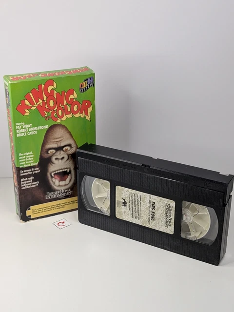 KING KONG IN Color (VHS 1933) Classic RKO Radio Pictures $28.99 ...