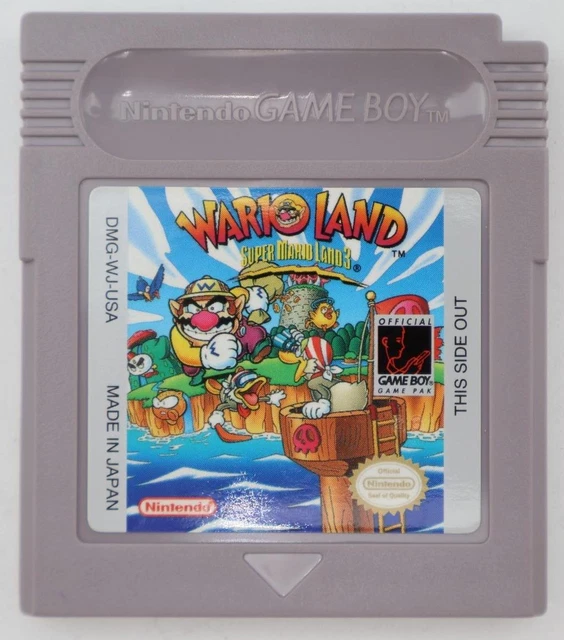 Décoration Murale Cartouche GameBoy Géante Super Mario Land, Neuve Sous Emballage