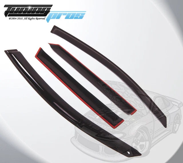 Aazon.co: Side Window Wind Deflectors &ap; Visors - Side Window Wind