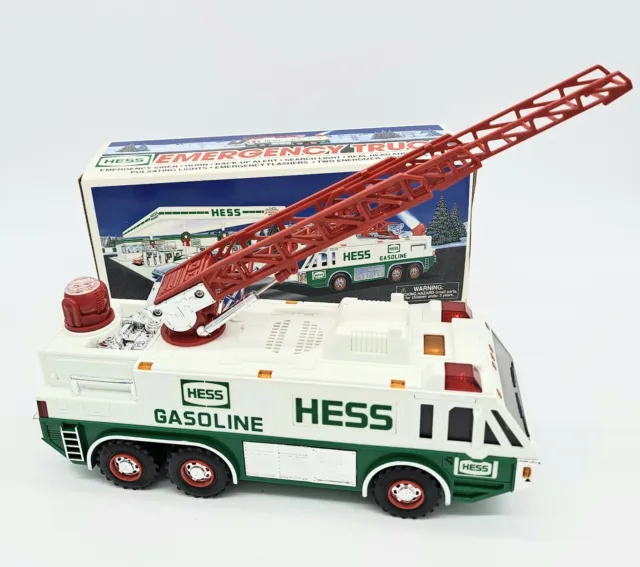 Hess Emergency Truck 1996 Lights & Sounds Fully Functional