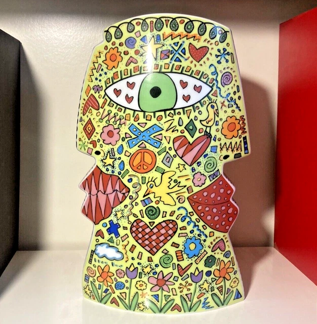JAMES RIZZI Janus Vase Limitiert 500St. Rosenthal Studio Line