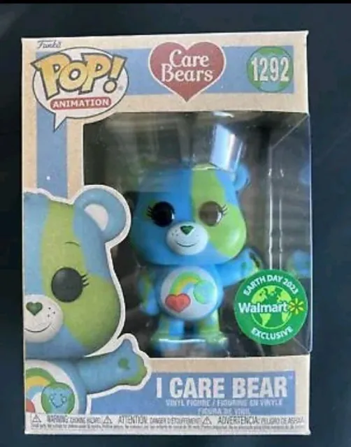 Funko Pop!  I Care Bear 1292 Earth Day 2023 Walmart Exclusive