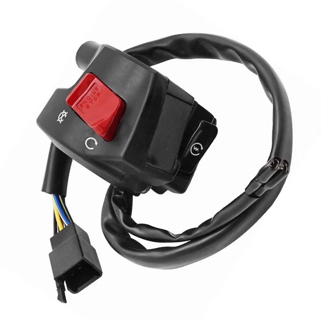 MOTORCYCLE START STOP Kill Switch Right Hand Control Switch For Honda