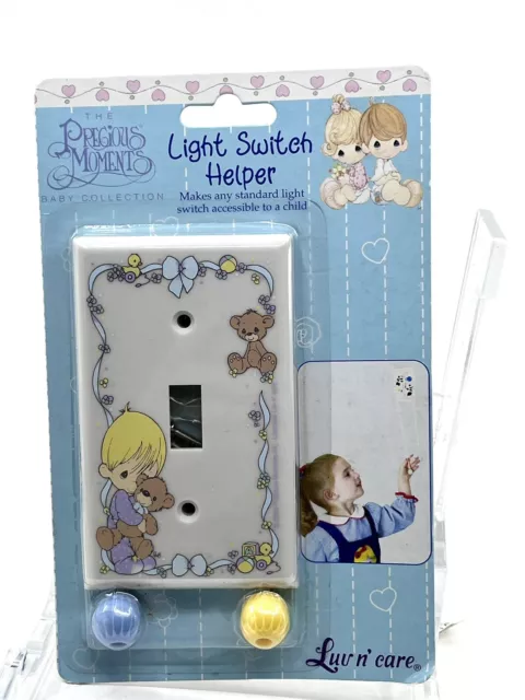 NOS PRECIOUS MOMENTS Light Switch Helper -Makes Light Switch Accessible to Kids