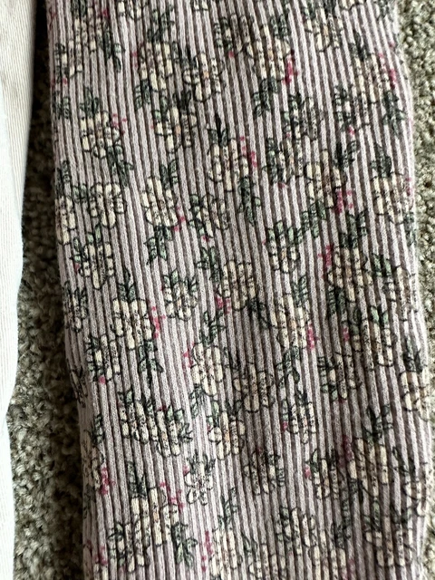 girls bundle trousers leggjngs zara next age 3-4 floral cord 4