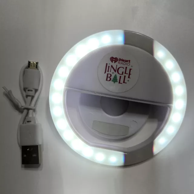 iheart radio jingle ball clip on phone light clip on