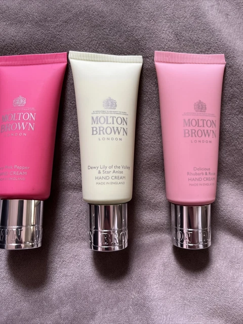 Colección crema de manos marrón Molton nueva