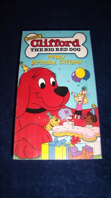 CLIFFORD THE BIG Red Dog: Happy Birthday Clifford (VHS, 2002), FREE ...