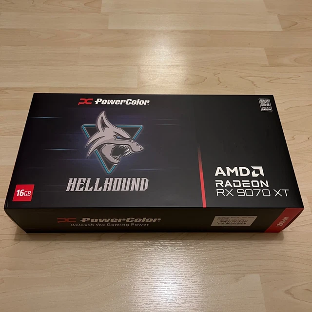 POWERCOLOR HELLHOUND AMD Radeon RX 9070 XT 16GB OC - Brand New Still ...