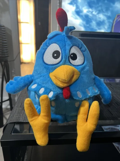 Official Lottie Dottie Blue Chicken Plush Galinha Pintadinha Stuffed Animal Toy
