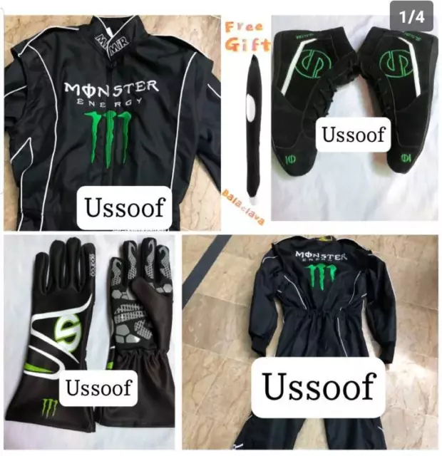 Go Kart Racing Suit CIK FIA level 2 approved kart Suit, Shoes, Gloves with gifts