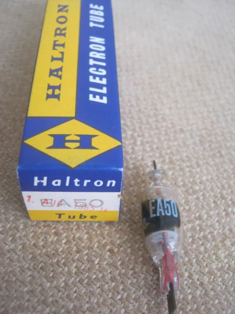 EA50 (  6D1 / 4623 )  Röhre  HALTRON - NEU / NOS -  EA 50