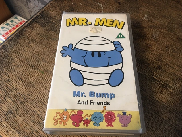 MR MEN AND Little Miss Mr Bump Goes On A Trip Pal Vhs Video Kids ...