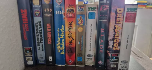 VHS Samlung Auflösung 10 Stück