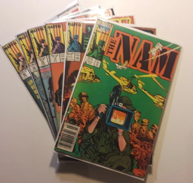 The ‘Nam #4,5,14,15,26,40 The Nam Marvel Comics (1986-88) Series Lot of 6 - gr8+