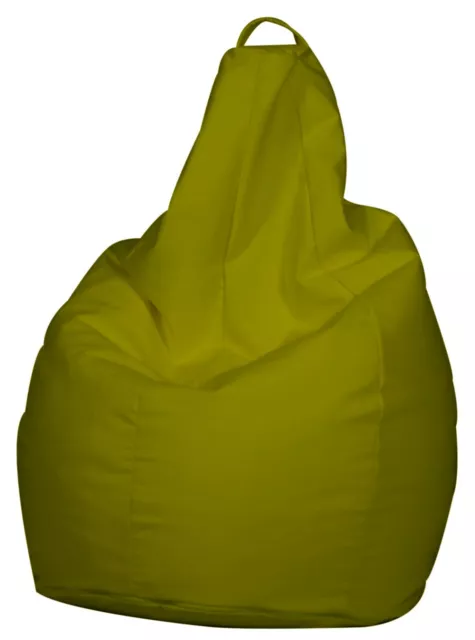 Poltrona Sacco Pouf Puf Pouff Puff Beanbags In Tessuto Pistacchio