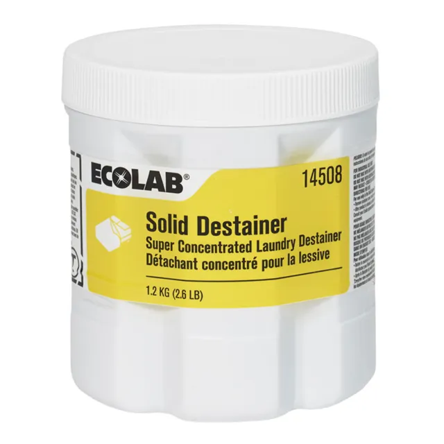 2 Pack of Ecolab 14508 Solid Laundry Destainer, 2.6lb