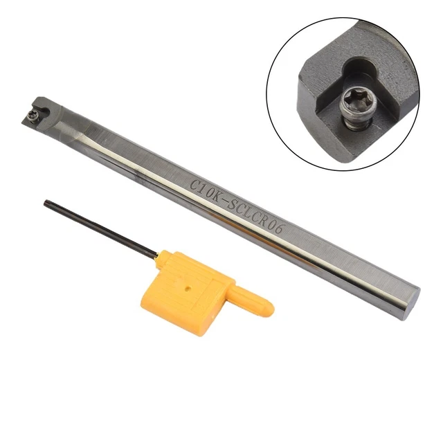 CCMT0602 C10K SCLCR06 Solid Carbide Lathe Inner Turning Tool Boring Bar Part New