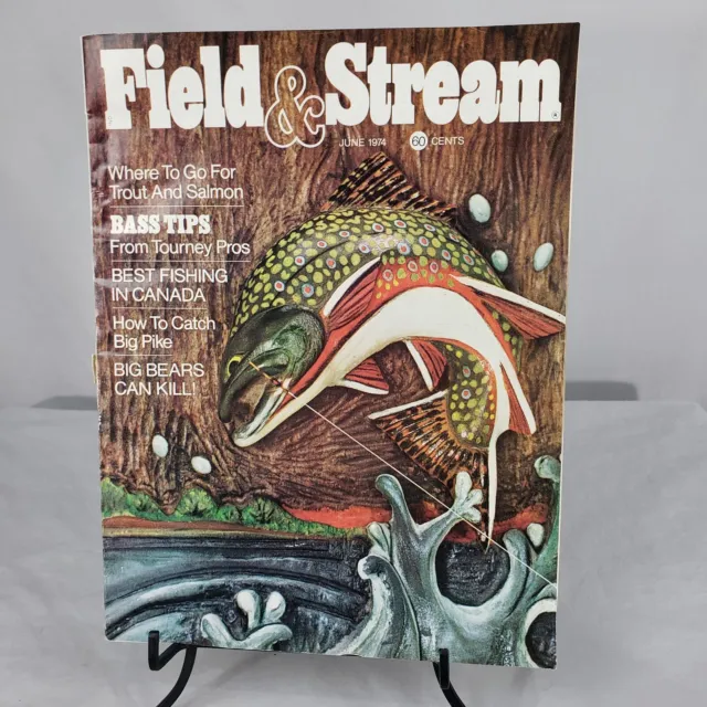 FIELD AND STREAM Vintage June 1957 Magazine Hunting Fishing