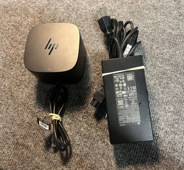 HP THUNDERBOLT G2 120W HSNIX01 Docking Station w/ 120W AC Adapter 75.