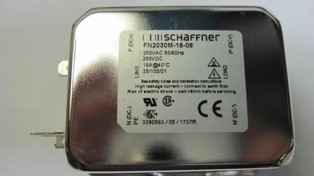 Fn2030M-16-06  Schaffner  Power Line Filter