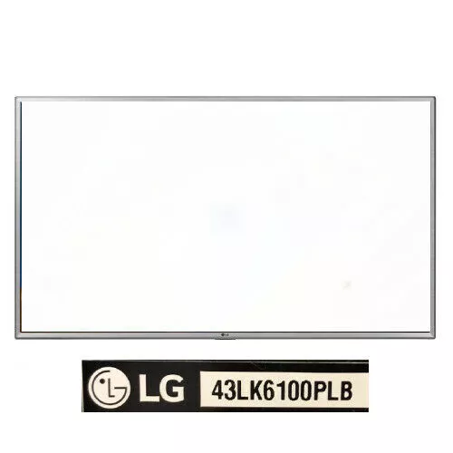 Cadre avant argent LG 43LK6100PLB NOUVEAU