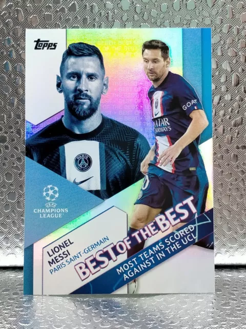 Lionel Messi Best of the Best - 2022-23 Topps UEFA Champions League #BB-7