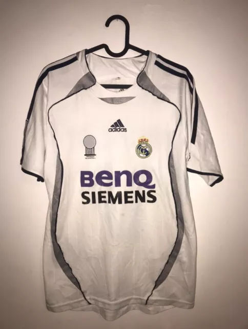 Real Madrid 2006-07 Home Shirt/Jersey - 1 7. Ruud Van Nistelrooy-Adidas. 